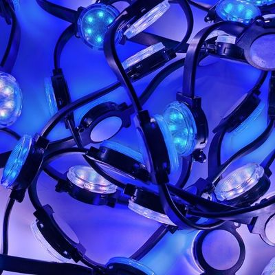 Outdoor IP67 40mm Pixel LED Point Light with High Brightness and DMX512 Control