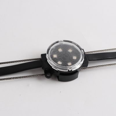 DMX512 Controller Colorful 40mm Pixel LED Point Light for Theme Decorative Building