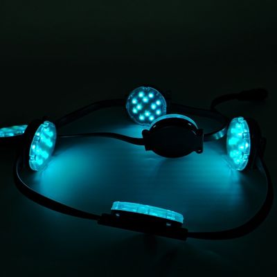50mm 멀티 램프 방수 LED 포인트 조명 대면 DMX512 높은 밝기