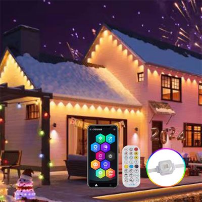 20mm RGBW SMD5050 LED Eave Lights for Outdoor Building Decoration IP67 UL 인증 2 기적의 콩