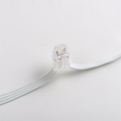 Permanent Outdoor Christmas Lighting RGBW Wifi Led Eaves Light with PC Shell Glue Design