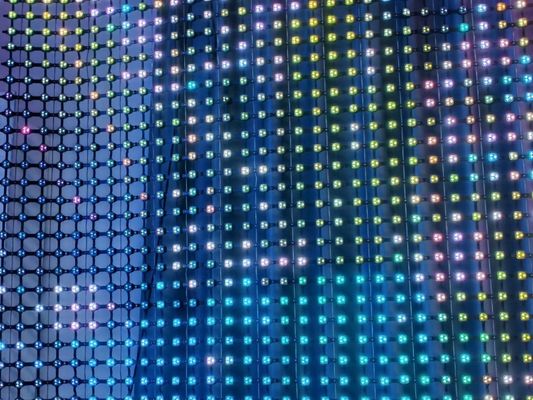 외부 광고 화면 IP67 보호 및 DMX512 제어