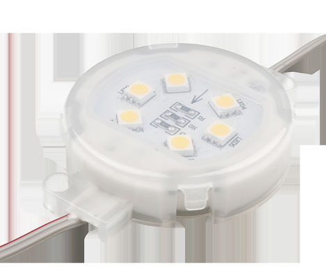 RGB 멀티 컬러 변경 LED 픽셀 포인트 라이트 빌딩 하우스 외관 조명 24V IP67 방수 50mm