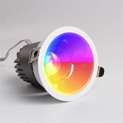 크리스마스 20W RGBW LED 대기 스포트라이트 와이파이 원격 제어 실내 표면 설치