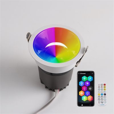 스마트 홈 재충전 가능한 LED 스포트라이트 20W RGBW SPI USC2904 원격 제어