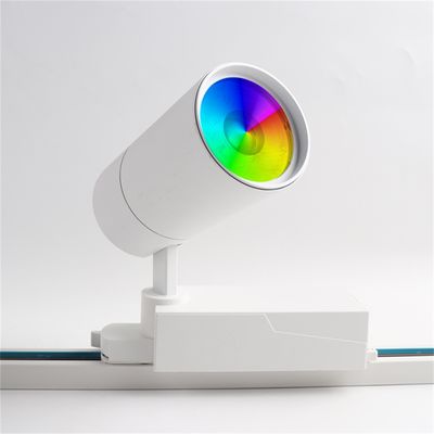 40W RGBW 자석 트랙 라이트, 표면 장착 디자인에서 자석 철도 코브 스포트라이트