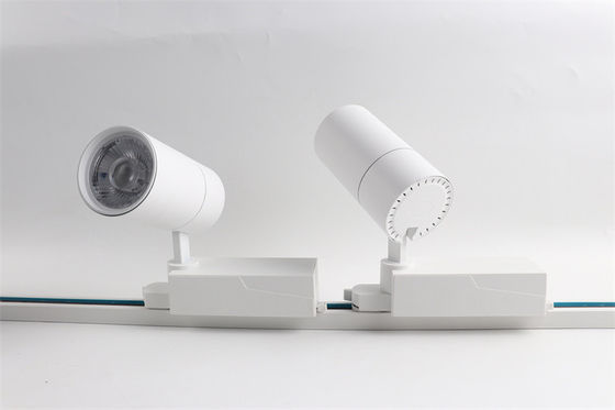 40W RGBW 자석 트랙 라이트, 표면 장착 디자인에서 자석 철도 코브 스포트라이트