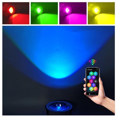 와이파이 LED 스마트 렉시스 다운라이트 조정 가능한 표면 장착 400LM SPI USC2904 실내 자석 조명