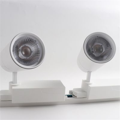 360 조절 가능한 이동식 LED 트랙 라이트 알루미늄 몸체 현대 아시아 스타일 트랙 조명 시스템 실내 상점 및 식사 바