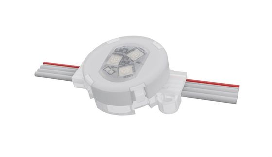 영구 크리스마스 조명 휴일 LED SMD3535 DMX 512 12V RGB 디지털 30mm 주소 지정 가능 LED 픽셀 포인트 조명