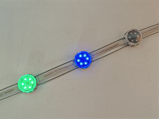 크리스마스 LED 픽셀 포인트 조명 조명 2835 30mm 12V 야외 알루미늄 프로필 영구 프로그래밍 가능한 조명 트랙