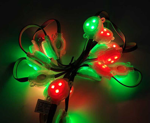 DC 12V 3 pcs SMD 5050 분산 RGB LED 픽셀, 주소 가능한 RGB LED 스트립 30mm LED 픽셀 포인트 라이트