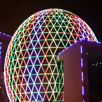 영구 픽셀 포인트 조명 DMX 20mm DC12V LED 크리스마스 RGB 조명
