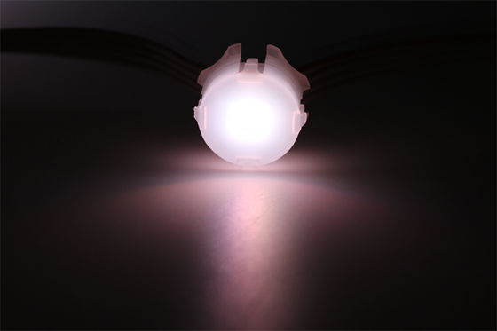 20mm LED 포인트 라이트 LED 픽셀 라이트 방수 외관 광고 건물 정면 미디어 조명 스마트 주소형 불 레드 컬러 라이트