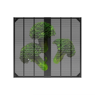 고투명 LED 투명 스크린 풀 컬러 광고 유리 쇼핑몰 전시관