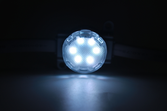 공장 조명 30mm Rgbw 놀이터 오락 방수 야외 PIXEL 주소형 LED 포인트 라이트