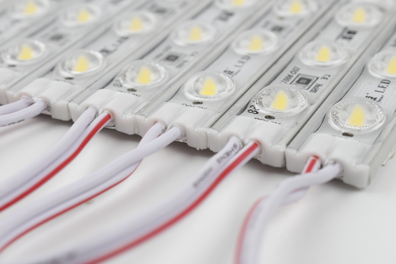 다색 SMD3030 100LM RGB DC12V 1W 방수 LED 조명 모듈 옥외 광고