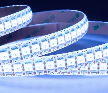 따뜻한 흰색 LED 스트립 라이트 SMD 2835 라이트 스트립 DC 24V 10mm 12mm PCB 조명 장식