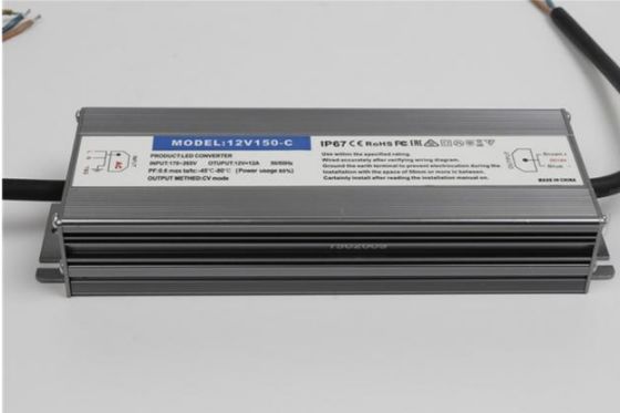 150W Waterproof LED Power Supply Input Output 12V 24V Single Output Smps