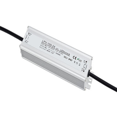 High Efficiency 100W Waterproof Aluminum 12/24/48V Led Power Supply for LED Lighting