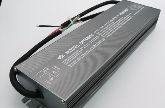 방수 LED 드라이버 400W 12V 24V 일정한 전압 IP67 LED 트랜스포머
