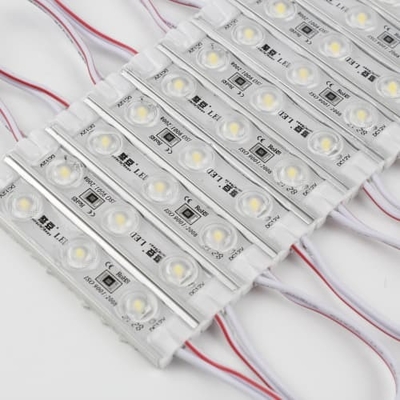 IP67 방수 PVC 사출 맞춤형 LED 조명 모듈 DC12V SMD3030 광고 서비스용