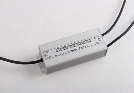 고효율 300W 방수 알루미늄 DC12V LED 조명용 전원 공급 장치