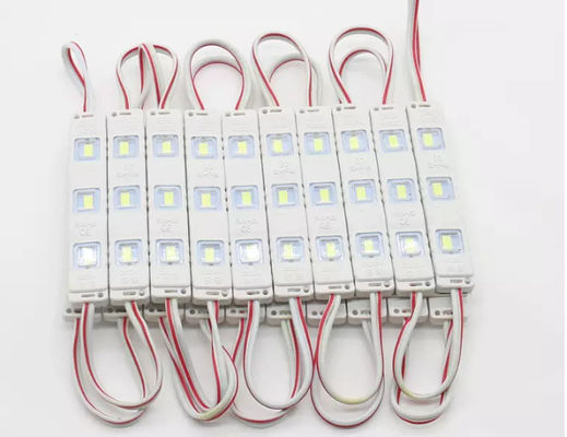 SMD2835 IP67 RGB LED 조명 모듈 1.5W 150LM 12V DC 입력 풀 컬러 광원