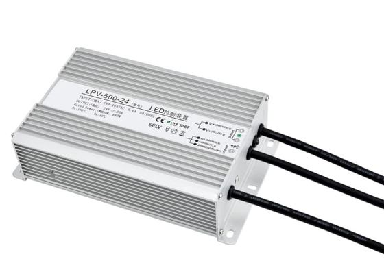 12V/24V/36V/48V 350W IP67 방수 입력 스위치 전원 공급 출력 LED 라이트 외관