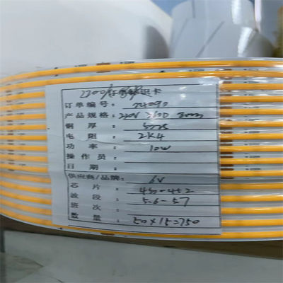 8mm 320개 LED COB LED 스트립 맞춤형 색온도, 주거용 조명 및 상업용 조명