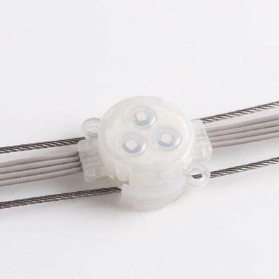 30mm 컴팩트 LED 포인트 라이트와 DMX512 제어 외부 빌딩 픽셀 응용 프로그램