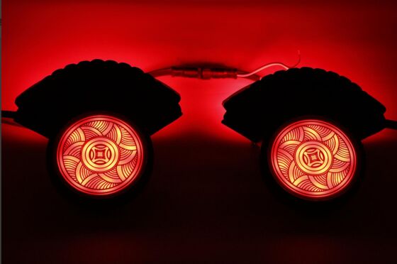 공장 직판 고품질 박람회장 조명 50mm DC24V IP67 RGBW LED 포인트 조명 오락 공원 LED 조명