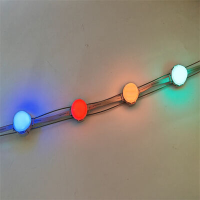 야외 RGB LED 픽셀 조명 방수 IP67 LED 알루미늄 트랙 조명 40mm DC24V, 주택 영구 크리스마스 휴일 조명용