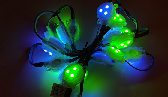 LED 포인트 라이트 홈 RGB LED 포인트 라이트 풀 컬러 30mm DC12V IP67 방수 LED 픽셀 라이트