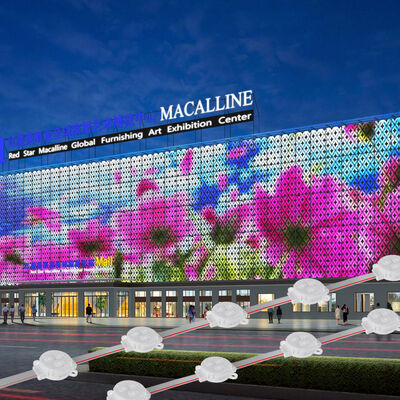 옥외 건물 조명 30mm DC12v LED 포인트 조명 방수 IP67 옥외 장식 조명