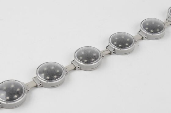 40mm 스마트 주소 지정 가능 LED 픽셀 조명 IP67 방수 고휘도 픽셀 램프 (실외 파사드용)