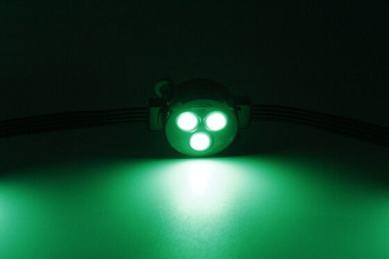 30mm 12V SMD3535 IP67 0.75W 방수 LED 포인트 라이트 유연한 120도 빔 각도 PC 재질 조명