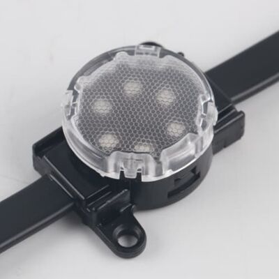 40mm Smart Addressable LED Pixel Light IP67 Waterproof High Brightness for Outdoor Facade Media Wall