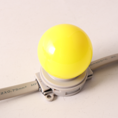 IP67 IC 칩 LED 포인트 라이트 RGB/RGBW 풀 컬러 픽셀 램프 ABS 렌즈 알루미늄 하우징 DC12V 건물 정면 조명