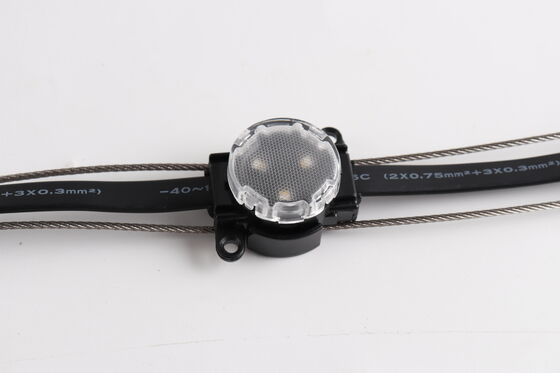 태양광 RGBW LED 포인트 조명 IP67 방수 30mm DC12V 옥외 건물 경관 조명용