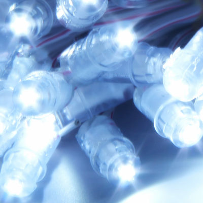 화이트 색 기적 콩 9 밀리미터 0.1W 화소 LED 라이트