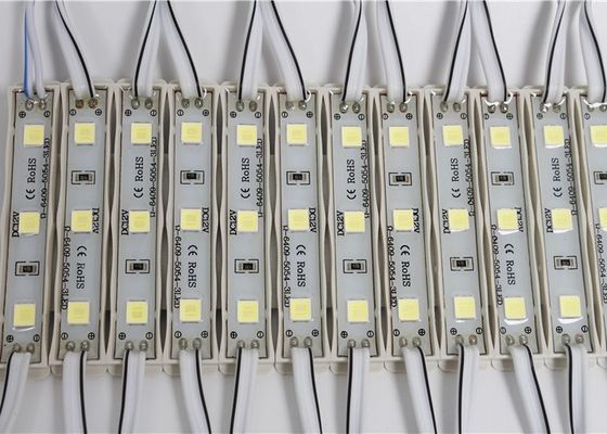 5054 led 모듈고 휘도 12V 3led 방수 IP65는 라이트 박스를 위한 광고 표지를 이끌었습니다