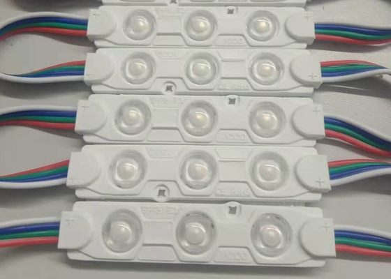 5050 스드 3 led 모듈 0.75w 12v Ip67 RGB 주입은 모듈 주도하는 스트립 라이트 모듈을 이끌었습니다