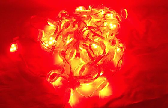 DC 24V 9mm Single Color LED Pixel Advertising Sign Module With 3pcs 5050 SMD