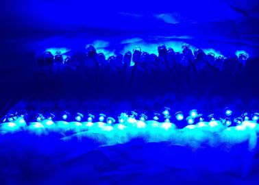 1pcs 8mm 밀짚 모자 높은 보호를 가진 파란 색깔 DC 5V LED 화소 단위