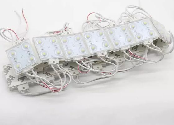 광고를 내기 위한 12V 케케묵은 led 모듈은 4leds 1w 야외 백색 LED 백라이트 모듈을 권투합니다