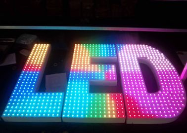 미터를 위해 LED 표시를 높은 회사, 1 광고하는 옥외 LED 채널 편지